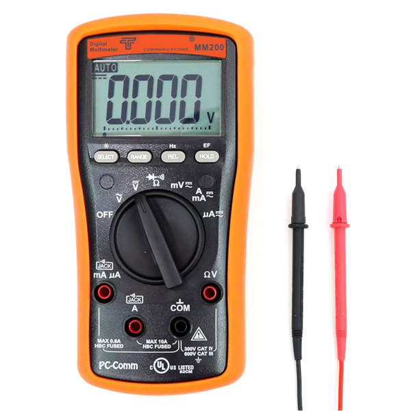 Communications MM200 Digital Multimeter